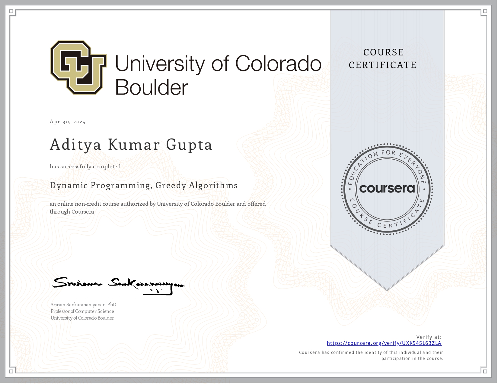 Dynamic Programming, Greedy Algorithms